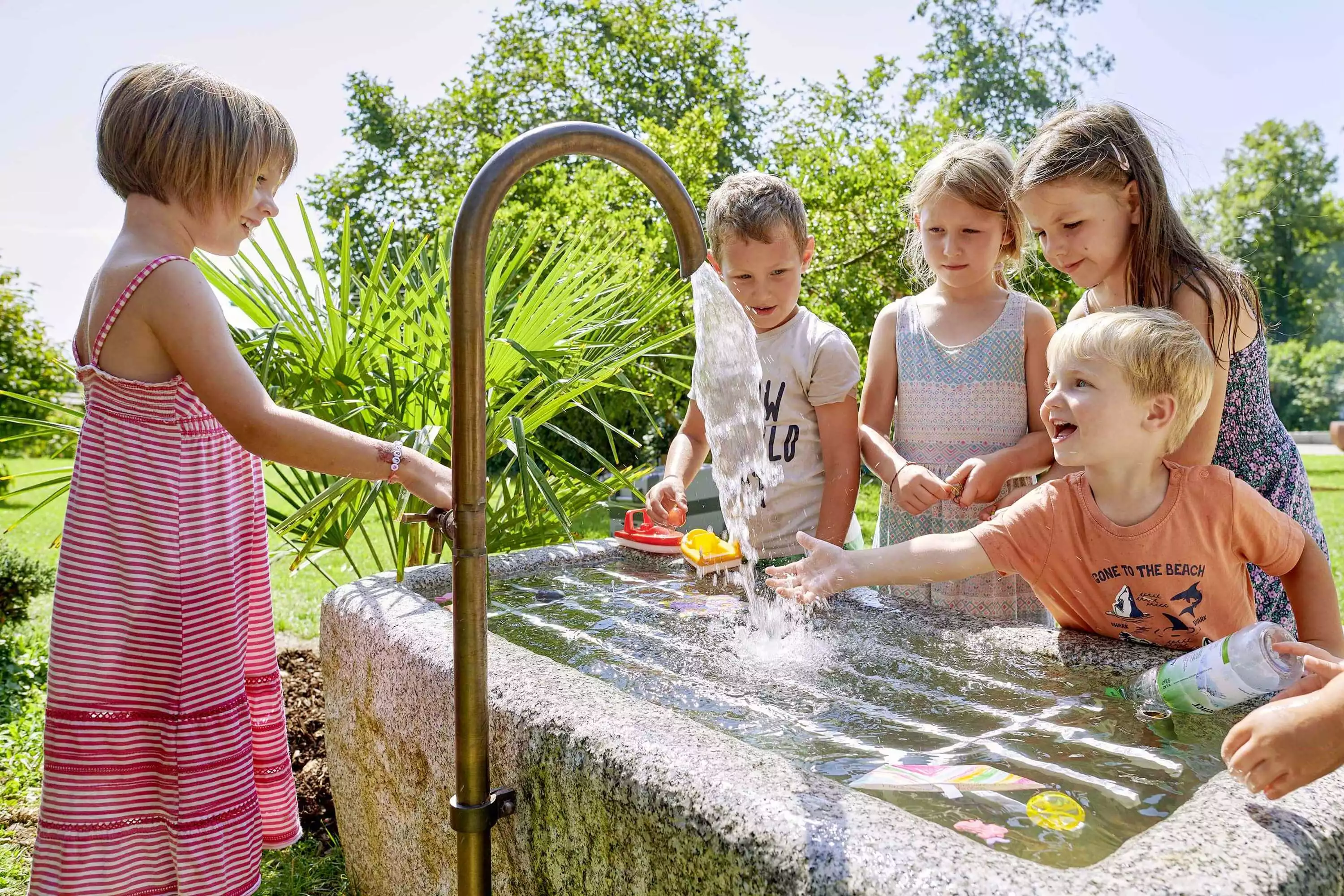 Wasserspiele inklusive
