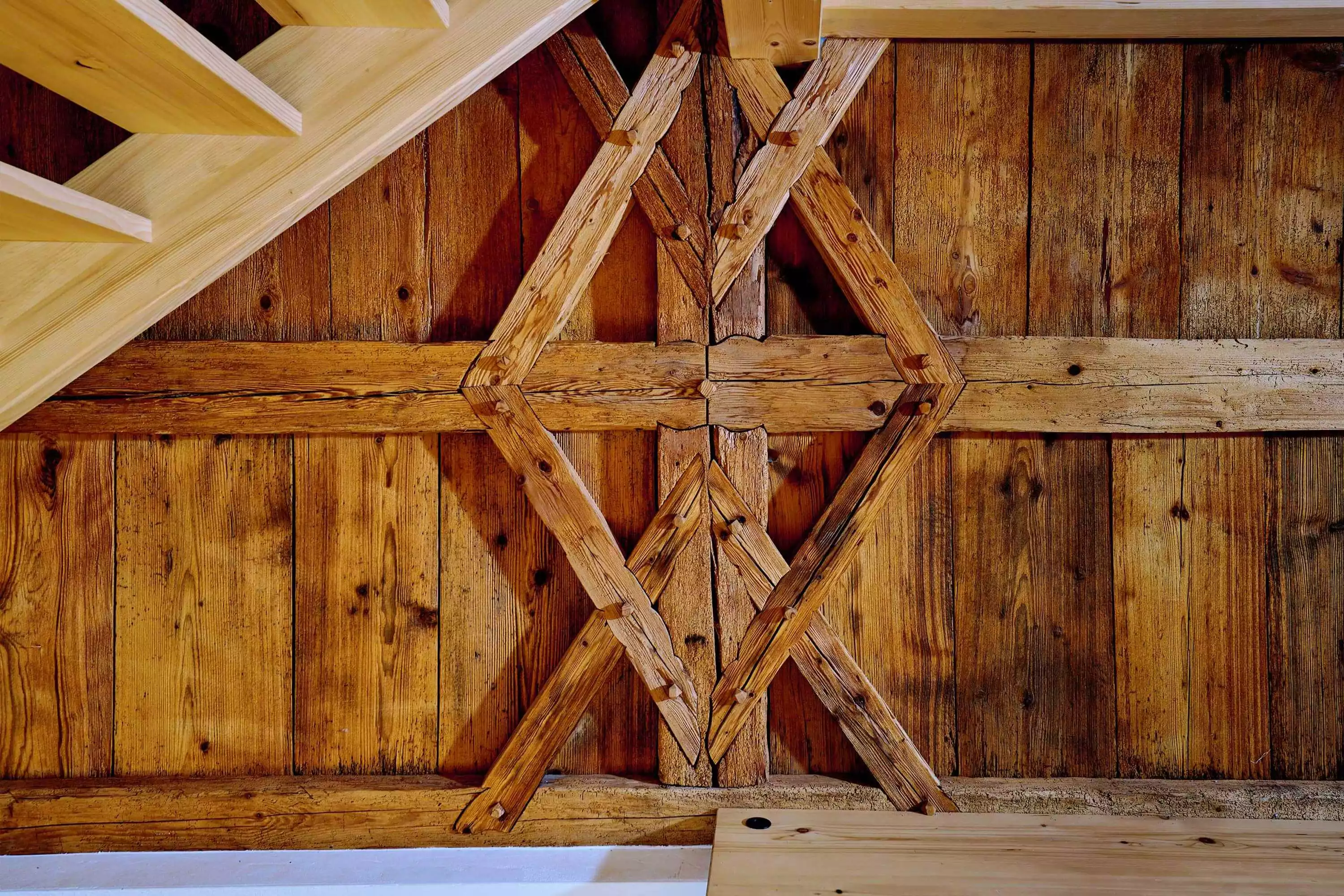 altes Holztragwerk erhalten