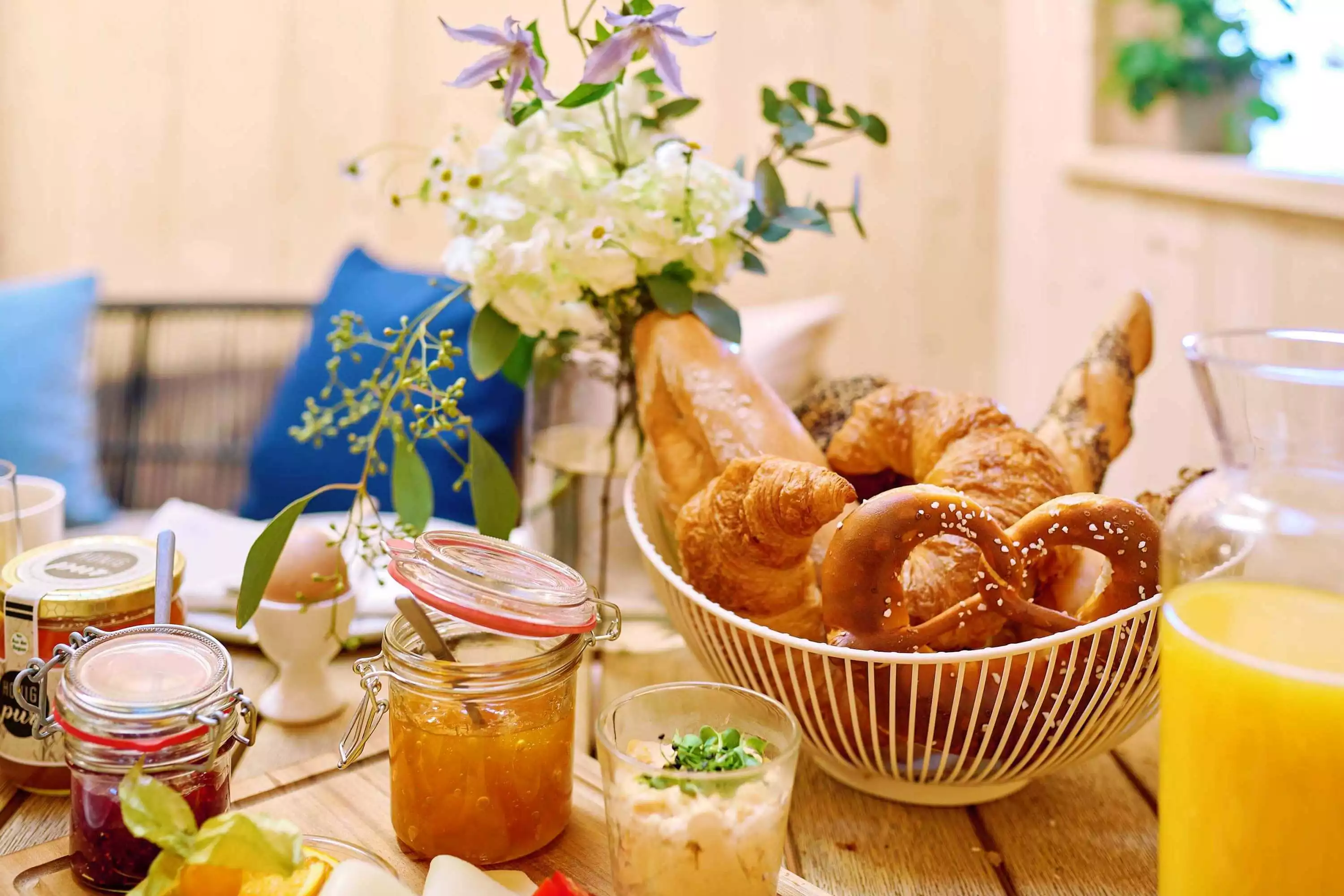 genussvolles Frühstück am Moierhof