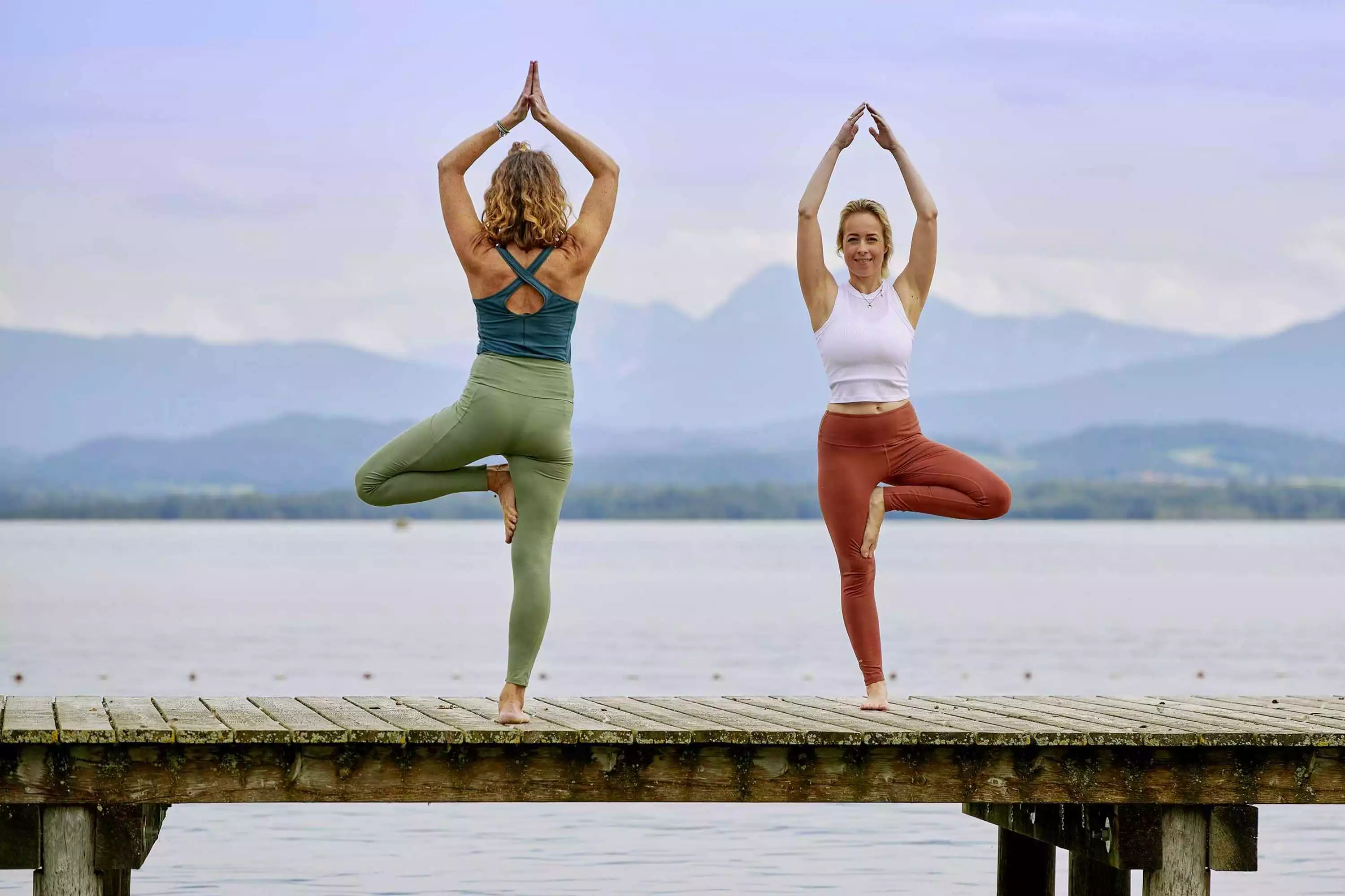 Yoga am Chiemsee inmitten der freien Natur am Moierhof Gstadt