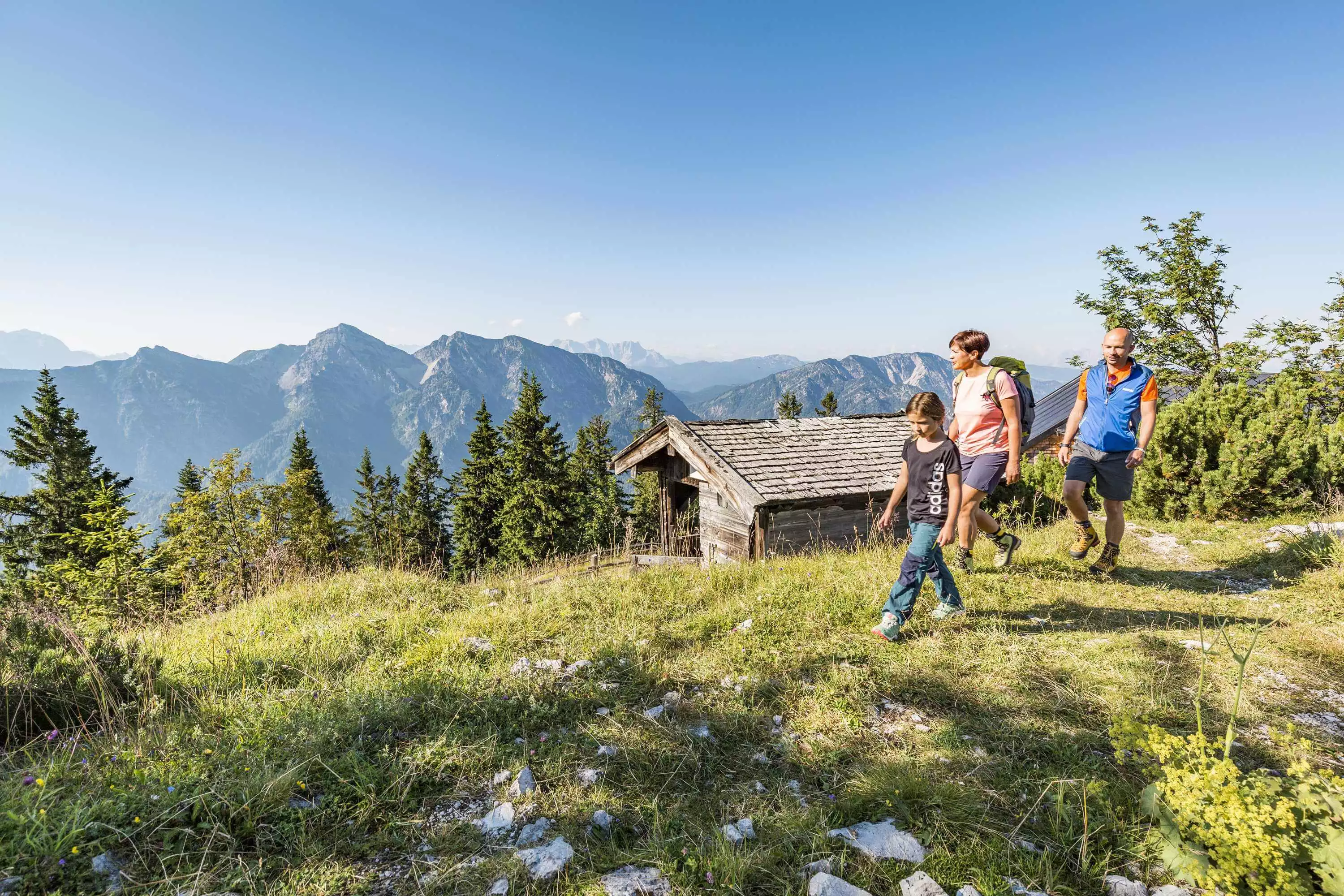 Wandern in den bayerischen Bergen