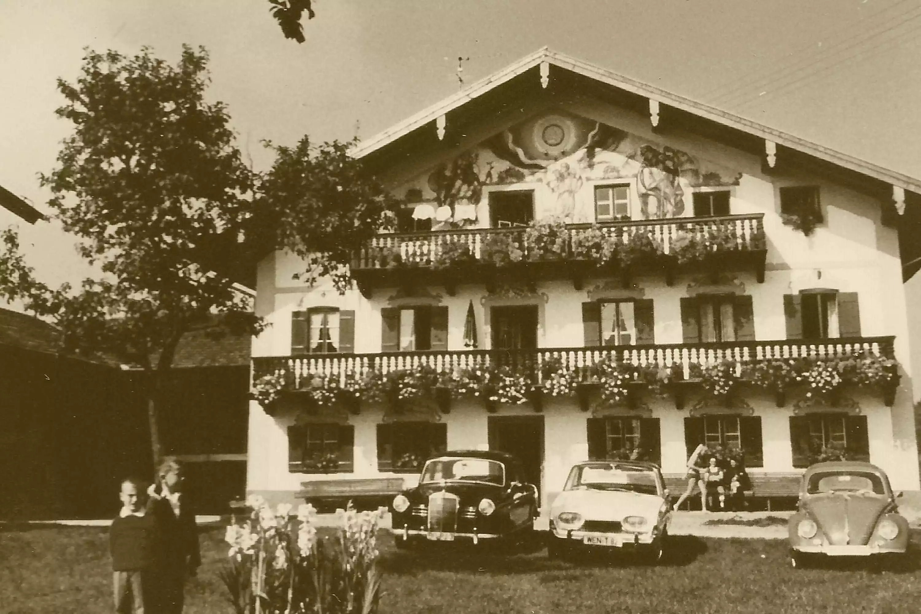 reich geschmückte Fassade