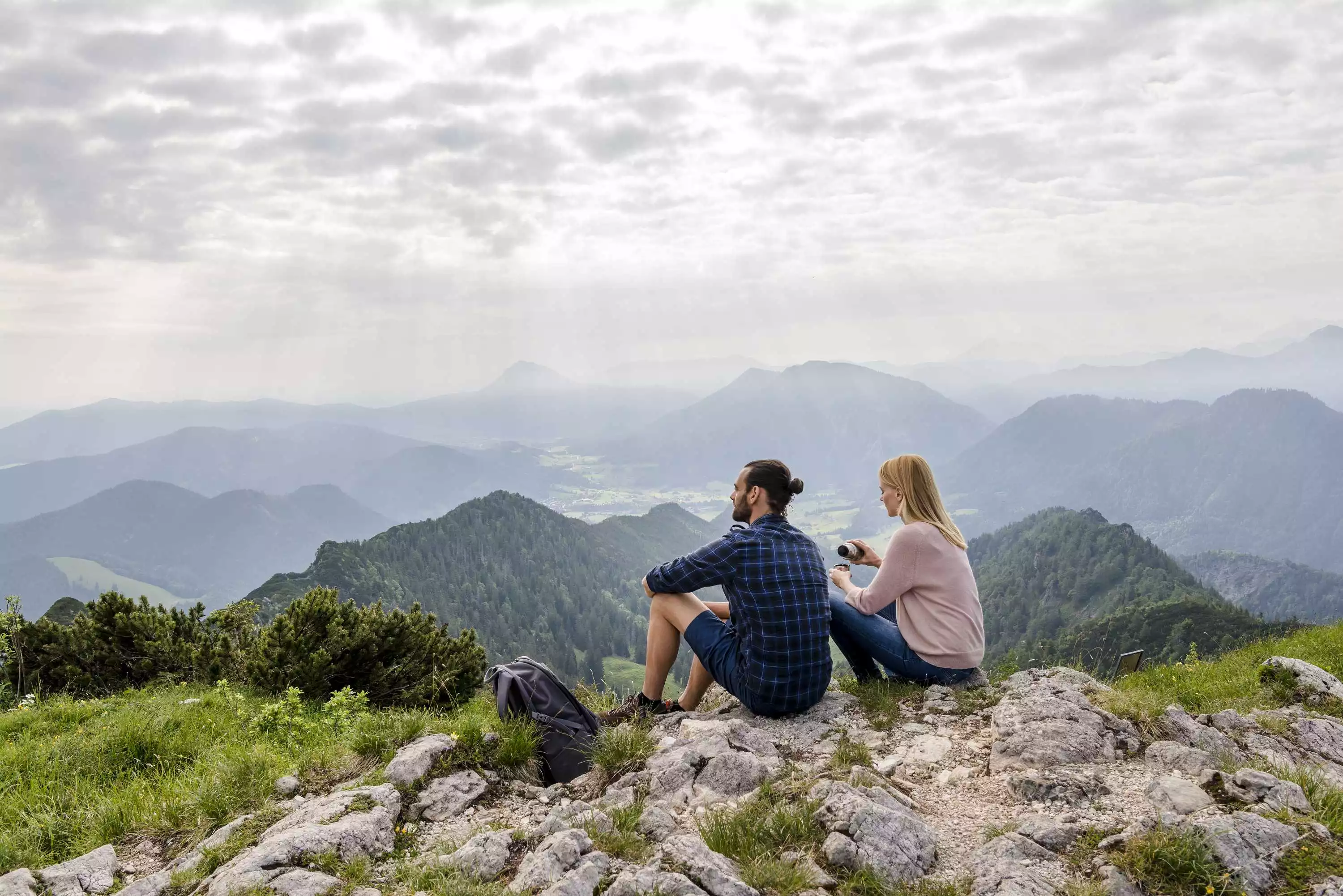 Wandern und Nordic walking im Chiemgau
