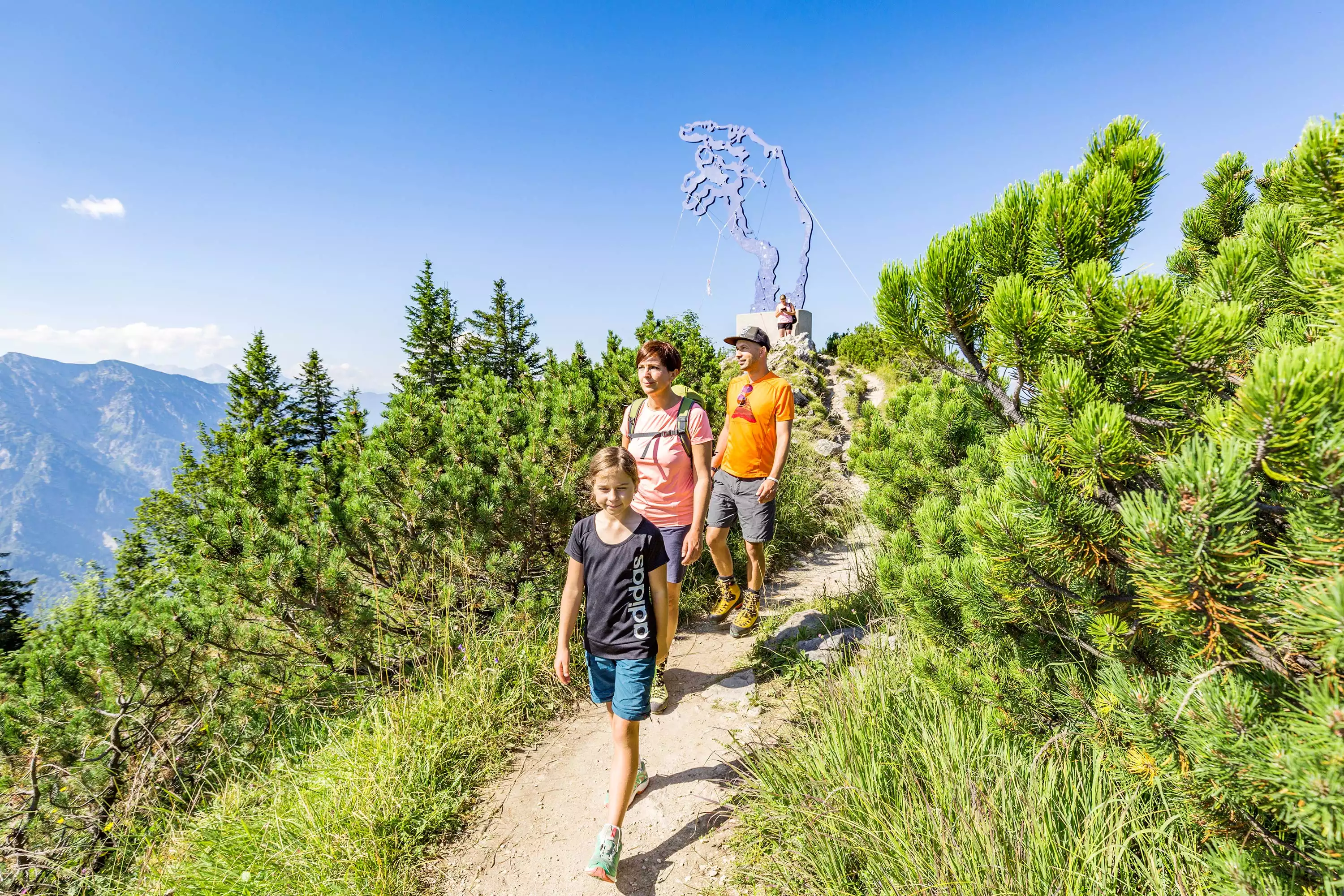 Mir der Bergbahn auf den Gipfel