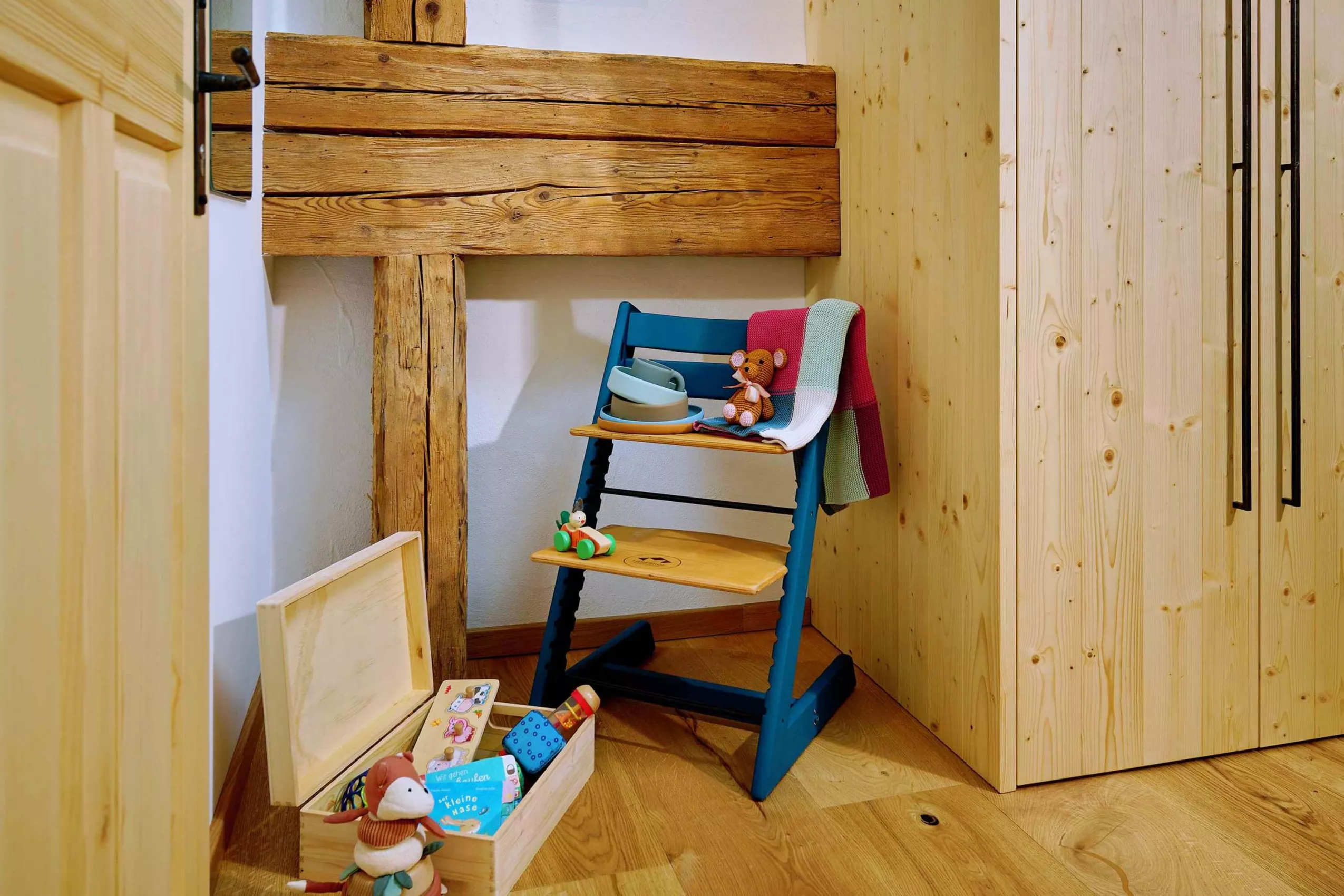 Natürliches Holzspielzeug
