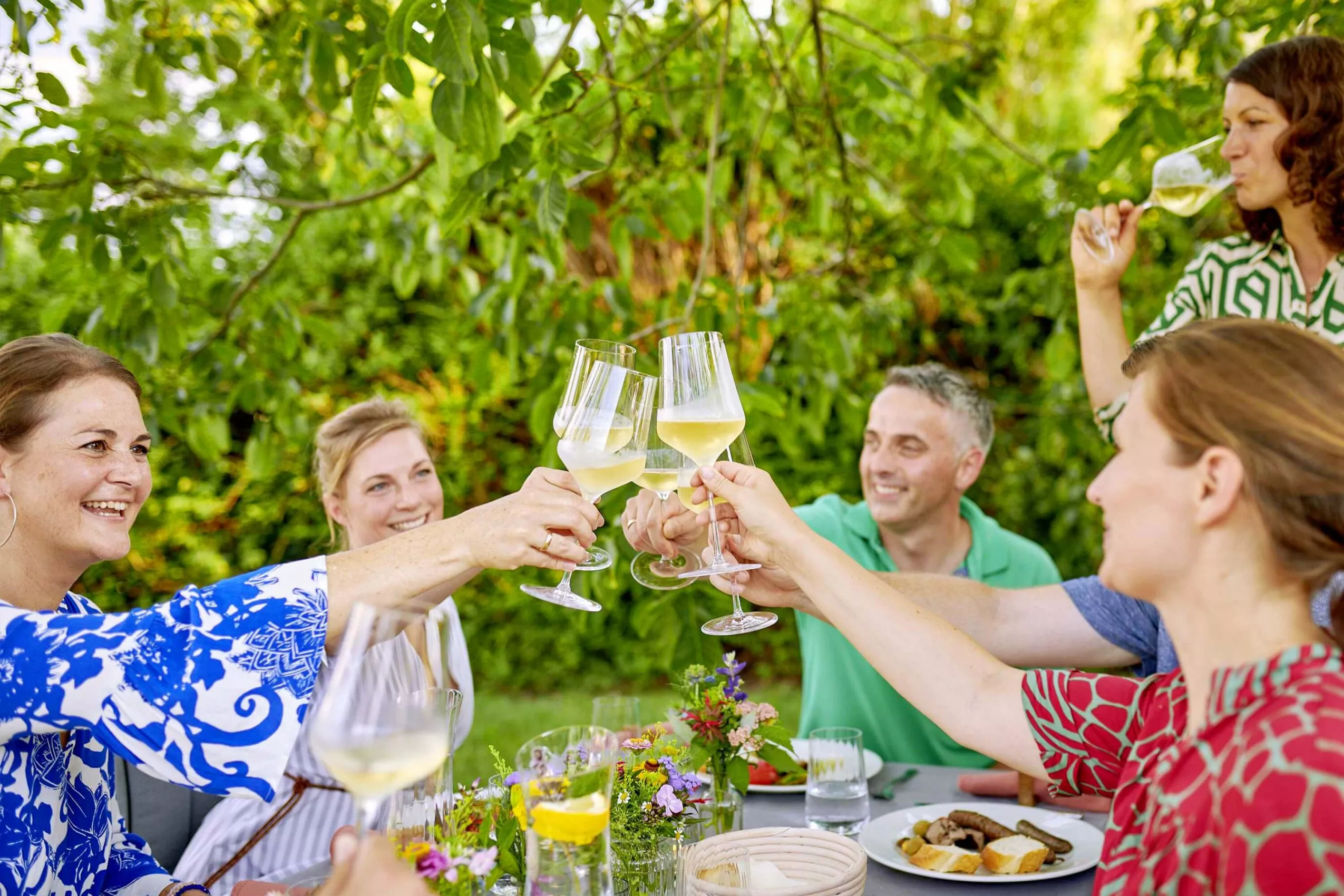 Chillen beim Grillabend Grillabend mit Feuerstelle am Moierhof Gstadt