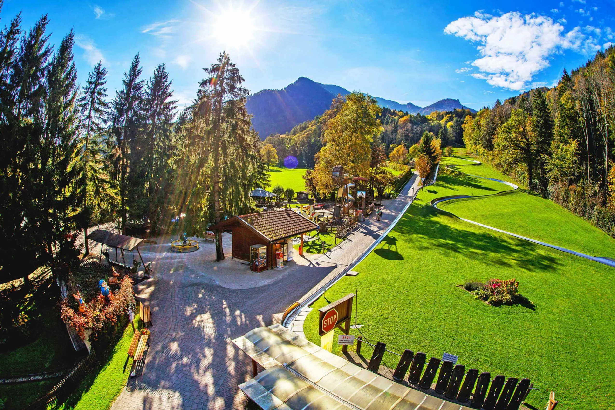 Sommerrodelbahn im Erlebnispark Marquartstein Erlebnispark Marquartstein