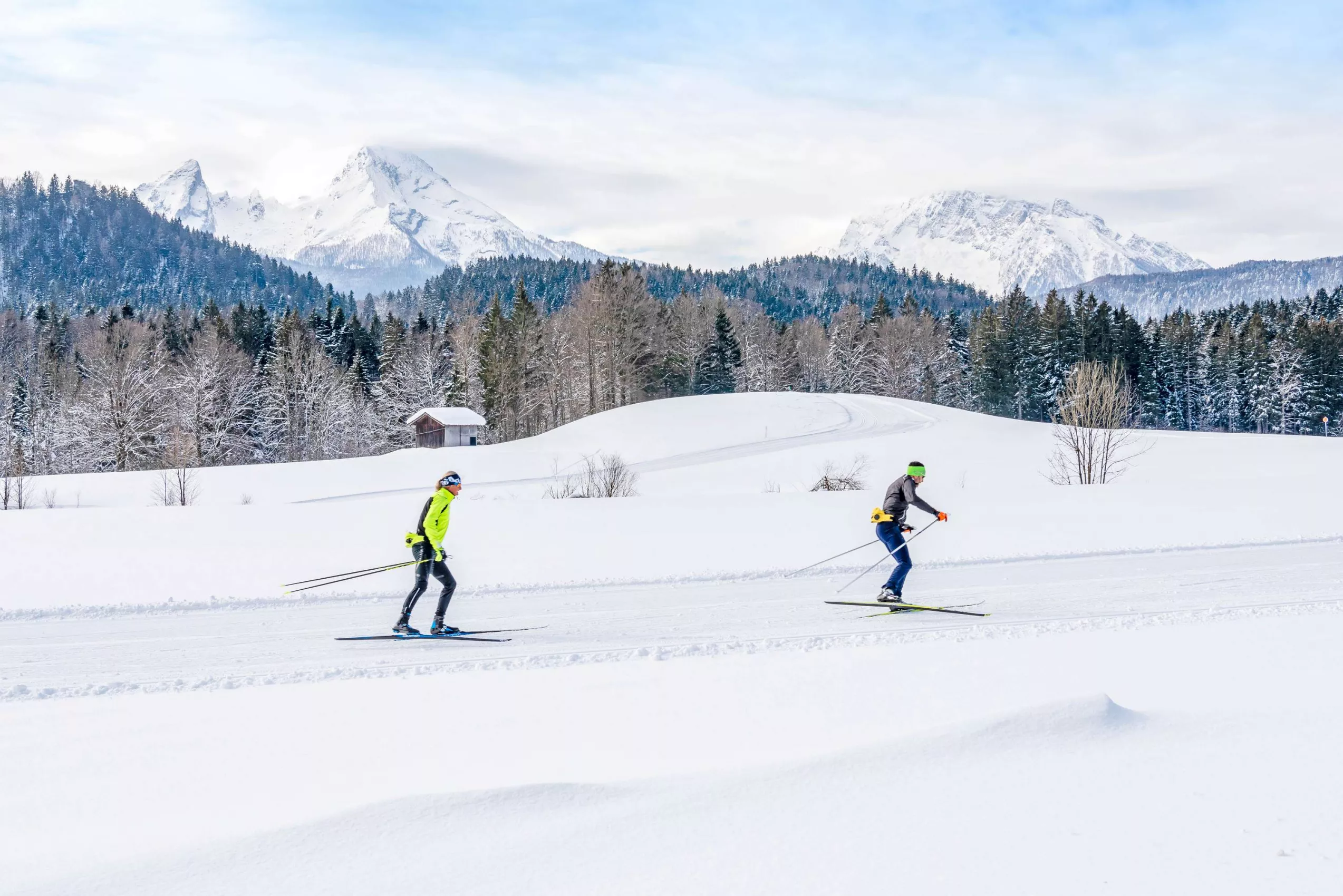 Langlaufen in Ruhpolding Langlauf Eldorado mit präparierten Loipen in Ruhpolding Inzell Siegsdorf