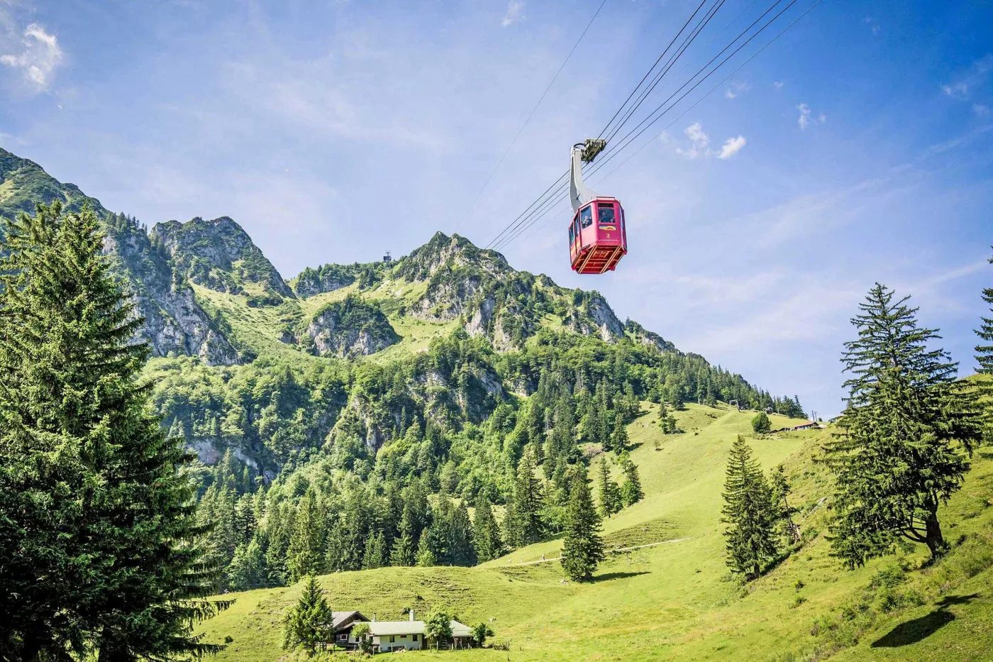 Mit der Bahn auf den Hochfelln