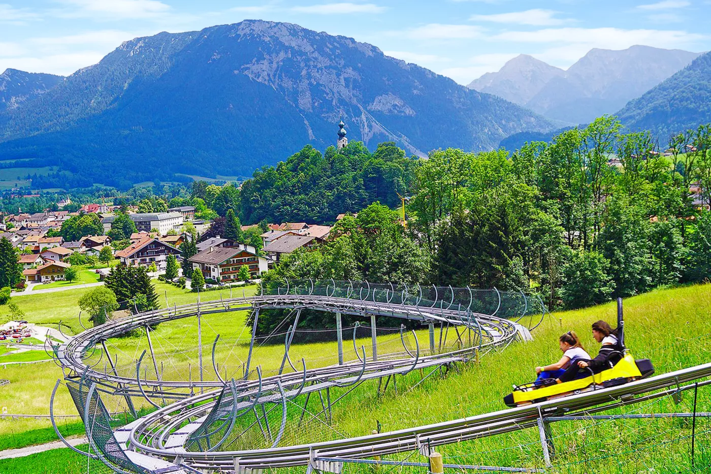 Achterbahn Gipfelstürmer Erlebnis- und Freizeitpark Ruhpolding